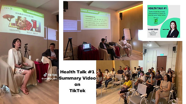 Health Talk #1 Summary Video